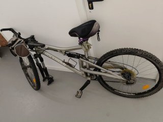 Bicicleta montaña Rockrider 6.3 Doble Suspensión