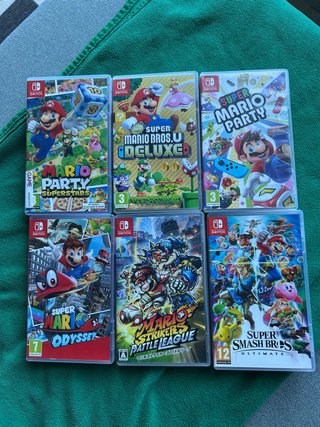 Consegna di giochi Nintendo Switch Mario Bros