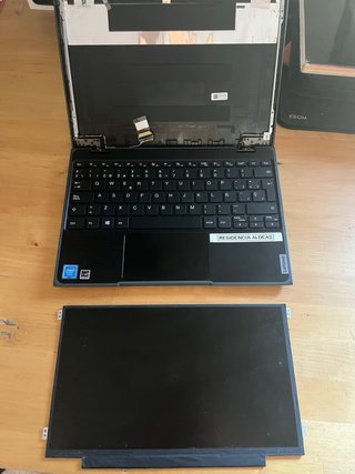 Portátil Lenovo Negro/Plateado