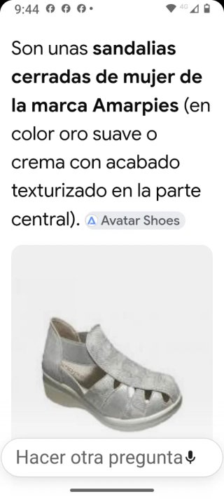 Sandalias Amarpies Mujer Oro Suave