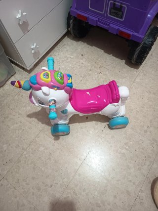 Correpasillos unicornio con sonido