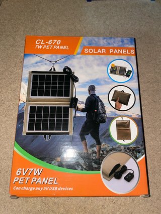 Panel Solar CL-670 7W PET