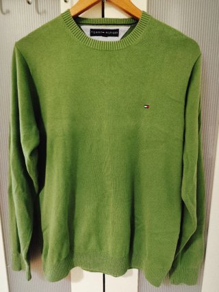 Jersey Tommy Hilfiger Verde Talla M