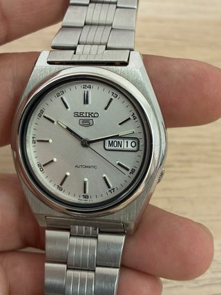 Seiko 5 Automático Vintage Día y Fecha