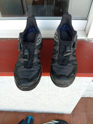 Zapatillas Salomon Hombre Negras/Gris