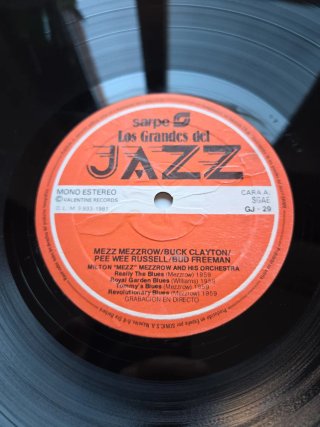Vinilo Los Grandes del Jazz - Mezz Mezzrow