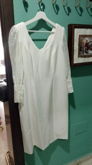 Vestido blanco mujer