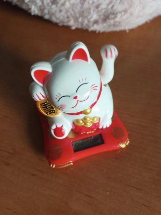 Gato de la Suerte Maneki Neko Solar