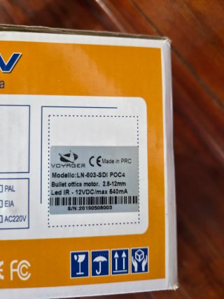 Telecamera di sicurezza Voyager LN-803-SDI