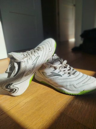 Zapatillas Joma Fútbol Sala Blancas/Verdes