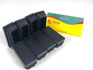 Sanfor | Contera Rectangular | 50 x 30 mm | Protección Patas y Tubos | Bastones de Apoyo | Antidesli