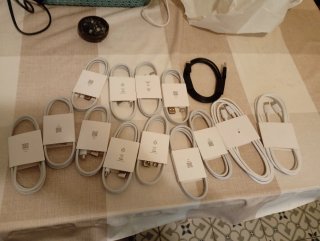 Cables USB C a USB C Nuevos (Pack 10)