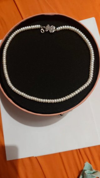 Collar Tous Perlas Naturales Plata