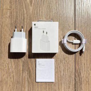 Juego de Carga Rápida + Cable USB-C a Lightning