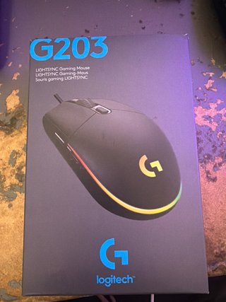Mouse da gaming Logitech G203 con cavo