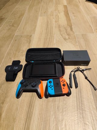 Nintendo Switch con accessori