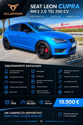 Seat León cupra 2016