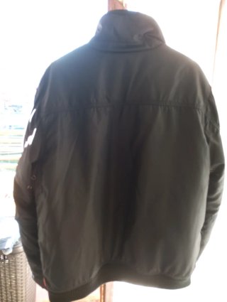 Cazadora de hombre azul marino