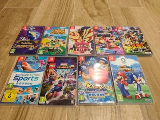 Lote de 9 Giochi per Nintendo Switch