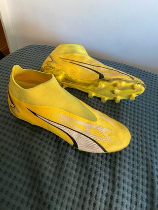 Botas Fútbol Puma Ultra Match 44.5 LL FG-AG yellow