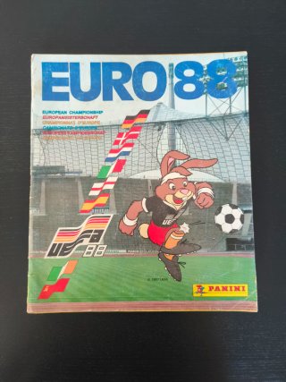 Álbum PANINI EURO 88 original 1988 – 11 cromos