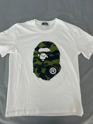Camiseta A Bathing Ape Blanca Medidas disponibles!
