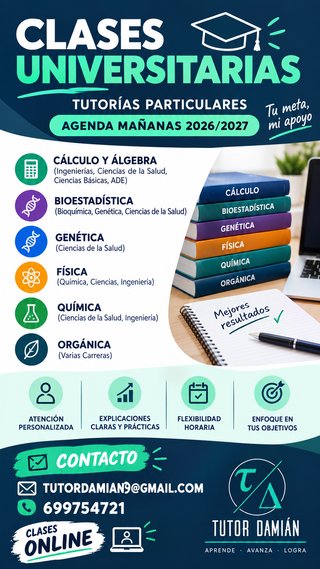 CLASES ONLINE DE CIENCIAS PARA UNIVERSIDAD