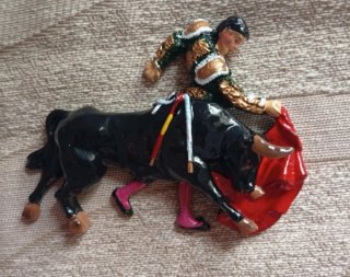 Imán de Nevera con Motivo Taurino