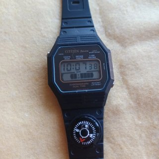 Reloj Digital Vintage Citizen Seven