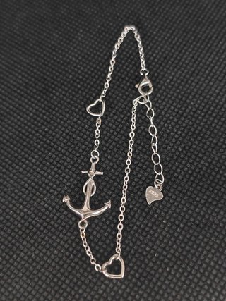 Pulsera plata 925 forzada Ancla. 051-05-00765