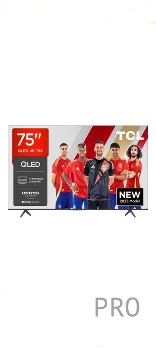 Televisor de 75 pulgadas smart TV - Tcl