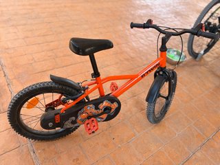 Bicicleta Infantil Btwin Robot Naranja
