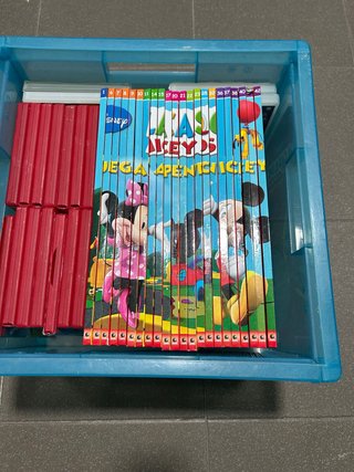 Colección Libros y DVD La Casa de Mickey Mouse
