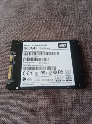SSD Western Digital Blue 500GB