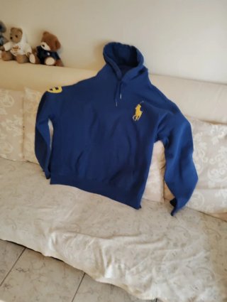 Felpa Ralph Lauren XXL Big Pony Blu