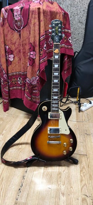 Guitarra Epiphone Les Paul Standard 2010 mejorada!