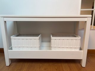 Consola IKEA HAVSTA Blanca