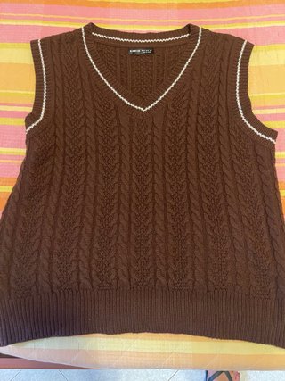 Gilet marrone Shein