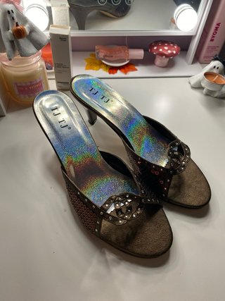 Tacones TJ TJ Marrones Brillantes