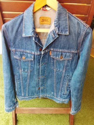 Chaqueta Levis Etiqueta Naranja