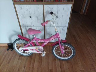 Bicicleta Infantil Rosa Fantasy