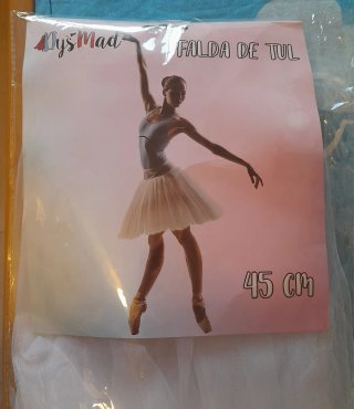 Falda de Tul Blanca DysMad