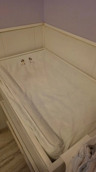 Cambiador de bebé blanco Ikea