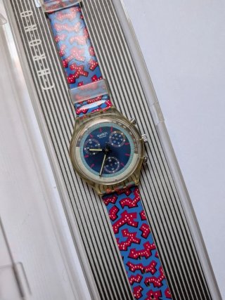 Swatch Chrono Wild Card 1993 - SCK100