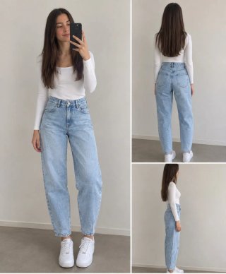Vaqueros Balloon H&M Talla 34