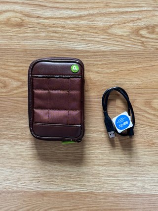 Funda para Disco Duro Portátil Marrón