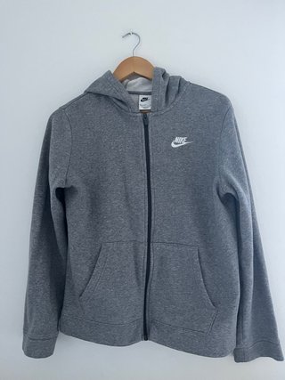 Sudadera Nike Gris con Cremallera