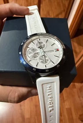 Orologio Tommy Hilfiger Uomo Bianco Blu