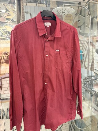 Camisa Pepe Jeans Roja Talla XXL