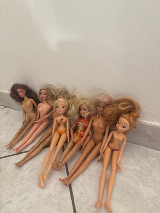 7 Barbie Vintage da Collezione